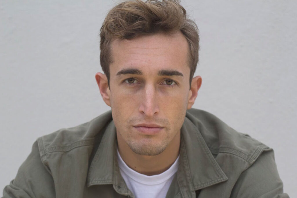 Portrait of man.